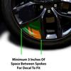 Universal Car Wheel for Rim Stickers Reflective Hash Mark Stripe Racing Wheel Hu