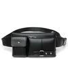 Men's Casual Waist Bag Leather Multifunction Chest Bag CLE
