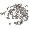 Greenhouse Nuts Bolts Set, 50Set Stainless Steel M6x14 Bolts and M6 Hexagonal Nut Greenhouse Nuts Screws Assortment Set Green House Accessories