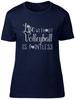 Life without Volleyball is Pointless Fitted Unisexs Ladies T Shirt