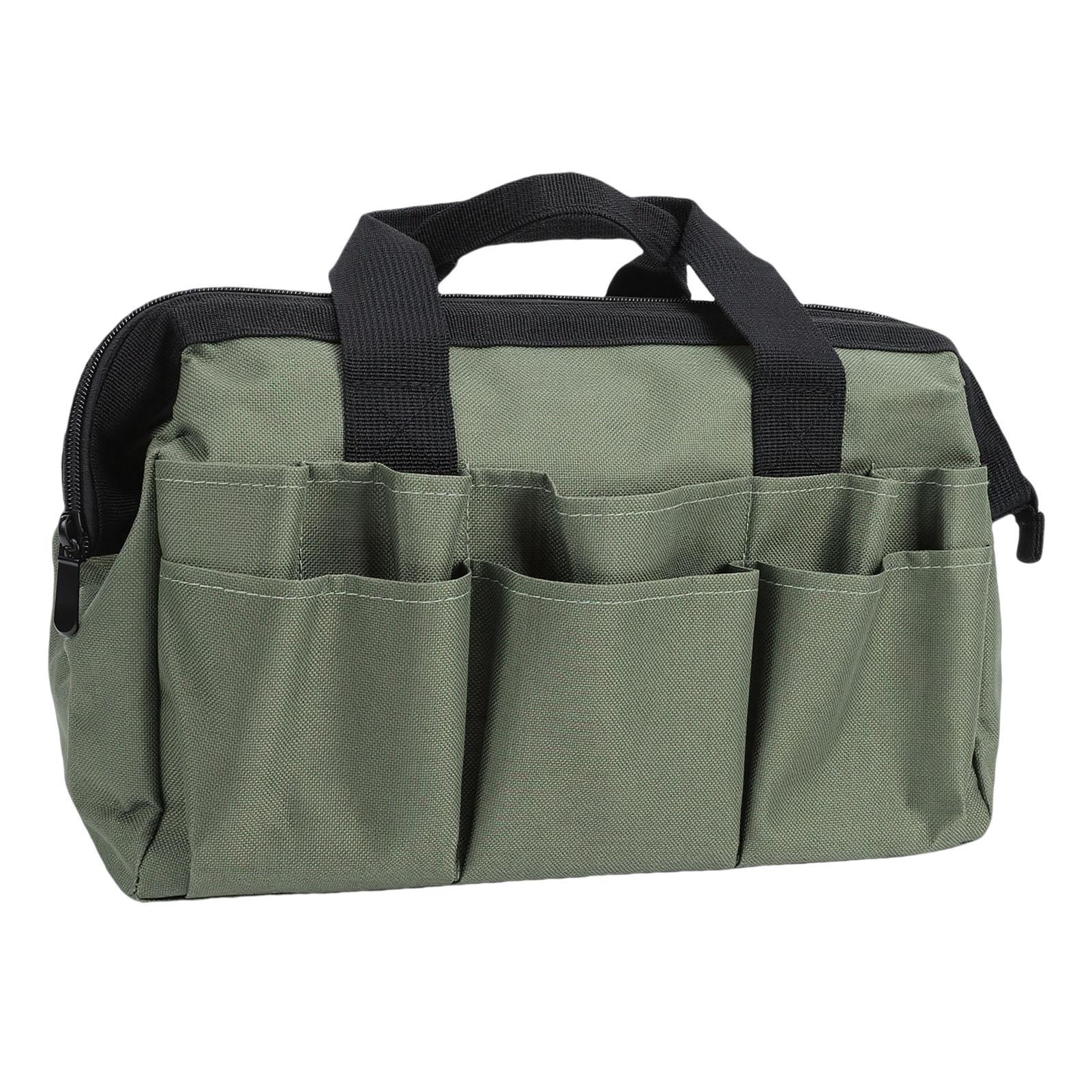 

Gardening Apron Tool Bag Set Oxford Fabric Multi Garden Tool Storage with Strap for Planting Enthusiasts