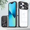 Luxury Slide Camera Lens Protection Case For iPhone 15 14 13 12 11 Pro Max X XS XR 7 8 Plus SE3 Bumper Shockproof Clear Cover