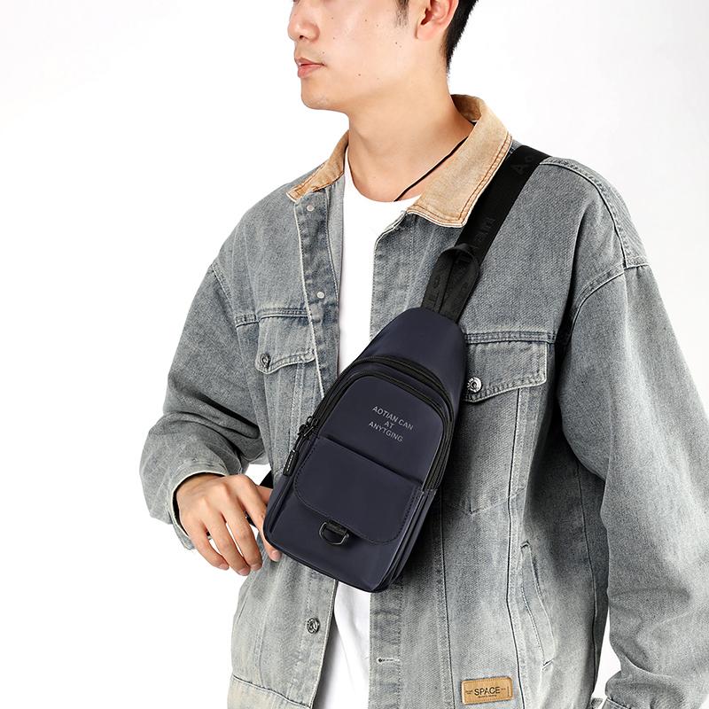 Men's Waist Packs Chest Bag High Quality Men Crossbody Bag Shoulder Bags Fashion Casual Men's Handbag Bags Chest Pack Sling Bag