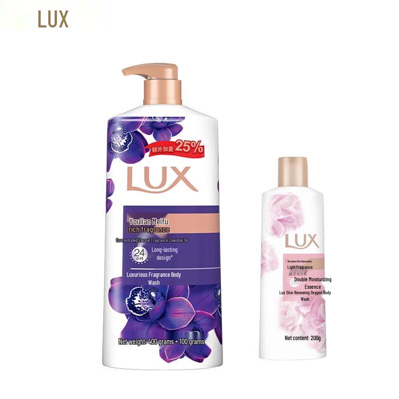 LUX Elegant Lotus Fragrance Nourishing Shower Gel Set