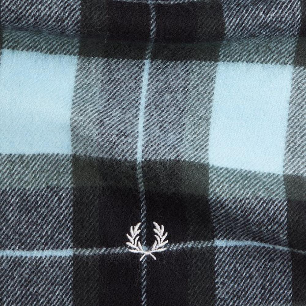 Fred Perry Unisex Lambswool Tartan Scarf Cfpu2336160 T87
