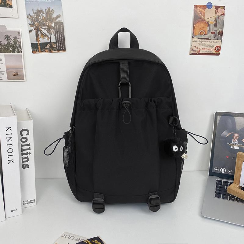 Schoolbag Schoolbag Female College Student Niche Design Sense Multi-pocket Lightweight Travel Backpack 1011 New Travel Backpack Men