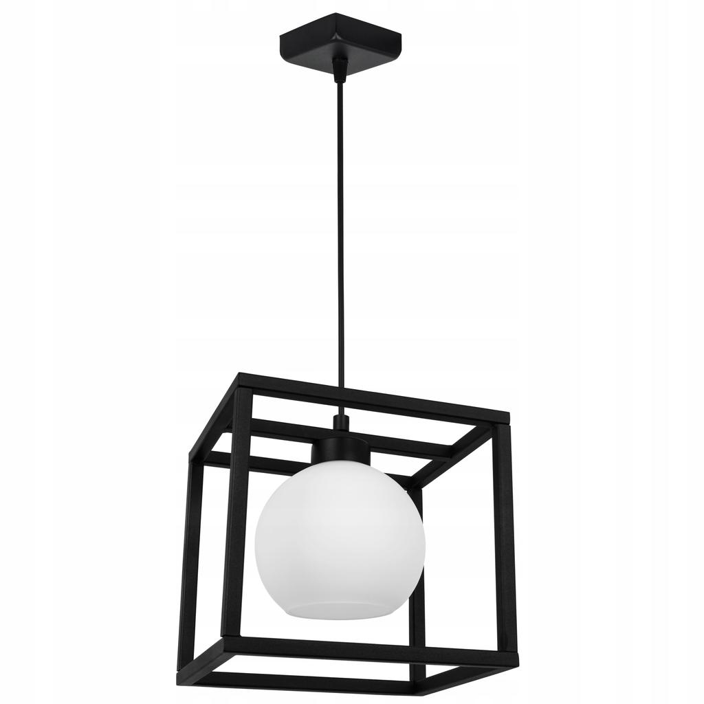 HÄNGELAMPE KÄFIG ELEGANTER GLASBALL