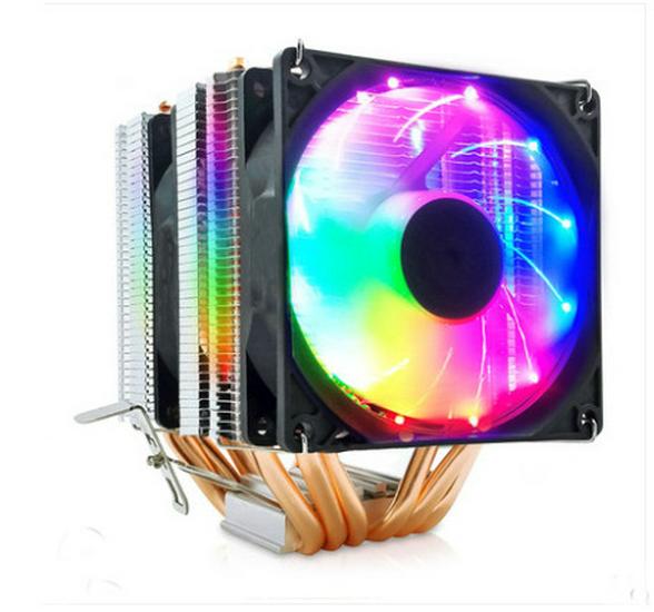 Dissipatore per CPU a tubo di rame ultra-silenzioso per pin 1366, AMD 1700, X79 e 2011