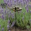 Weather-resistant Yard Decor Patriotic Wind Spinner, Helicopter Windmill Stake with Spinning Propeller, 2D Flower Bed Spinner Outdoor Metal