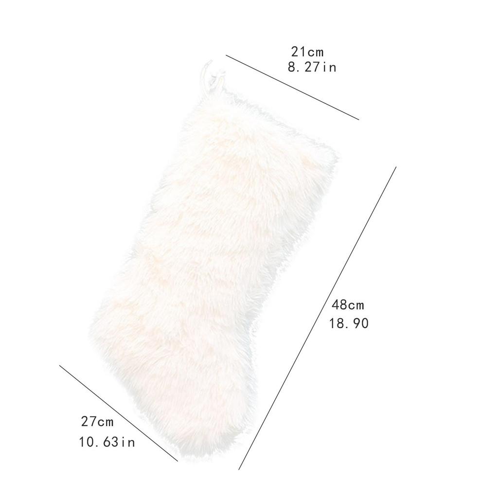 Christmas Stocking Hanging Sock Lightweight Comfortable Pendant Creative Soft