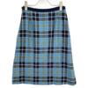 Mina Perhonen Blue Tartan Silk Skirt Skirt Not Written blueUsed