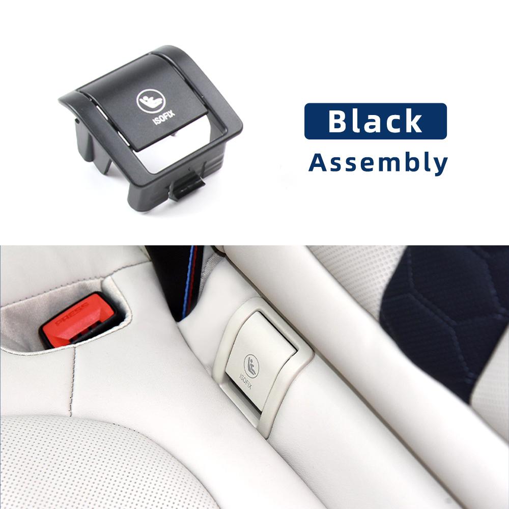ISOFIX Cover For X5 G05 2019-2023 Child Seat Anchoring Shell 52207499793 52207499794 Black 52207499786