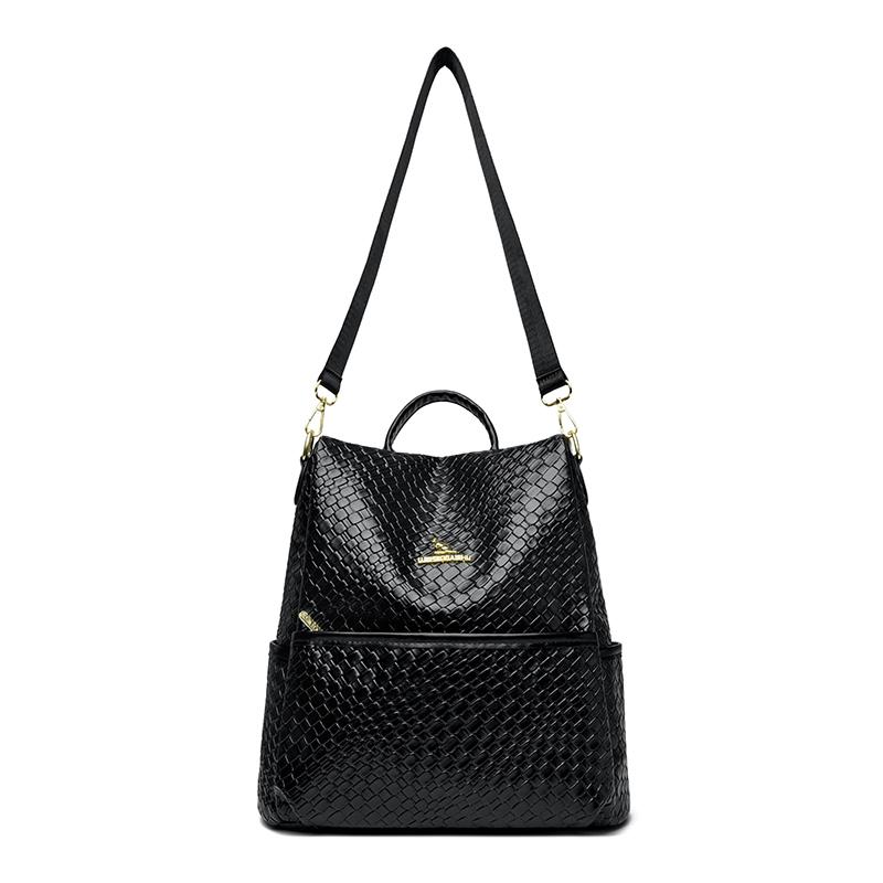 Letter Print Anti-Theft Backpack Large Capacity Women's Backpack Student Schoolbag