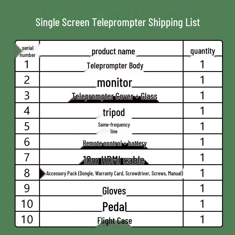 JiaShiYing JS20 Plus 20-inch Teleprompter