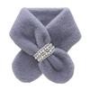 Soft Pearl Plush Scarf Faux Rabbit Fur Korean Style Scarf Cute Faux Fur Scarf  Winter Keep Warm