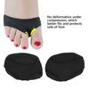 Forefoot Shoe Inserts Fabric Foot Metatarsal Pads Massage Cushion for Foot Black