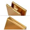 1 Pcs Ultra-thin Clamshell Cigarette Case Aluminum Alloy Creative Mens Personalized Cigarette Case