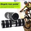 2Pcs Aluminum Alloy Bike Pegs Foot Pedals Backseat Stands Foot Rest Anti-Slip Stunt Pedal for BMX Mountain Road Bicycle Cycling Accessories