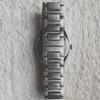 Used BULOVA Watch Crystal Sapphire Roman Numeral Quartz Dress Watch Formal Simple Vintage 45951