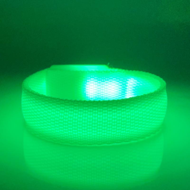 Luminous LED Sports Wristband: Glowing Bracelet for Night Running, Parties, Concerts