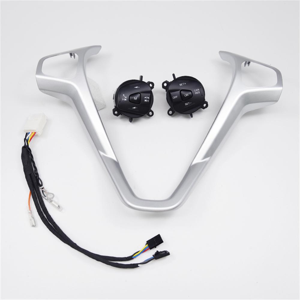 Blue LED Cruise Control Switch Steering Wheel Buttton For Ford Fiesta MK8 2013