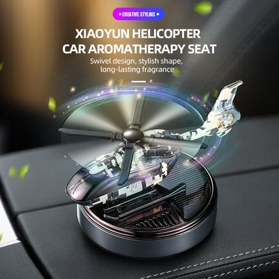 Araba Parfüm Koku Güneş Aromaterapi helikopter Araba Oda Parfümü Difüzör Parfüm Hediye Kutusu Araba Dekor Oto