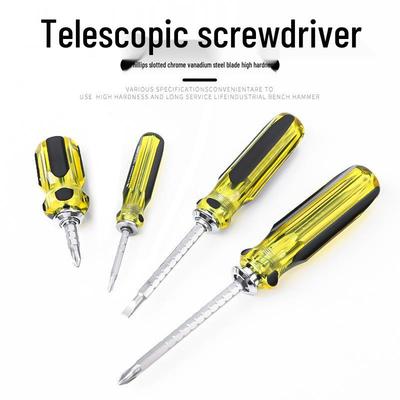Șurubelniță Magnetică Telescopică Multifuncțională Penggong, cu Cap Dublu Phillips și Drept.