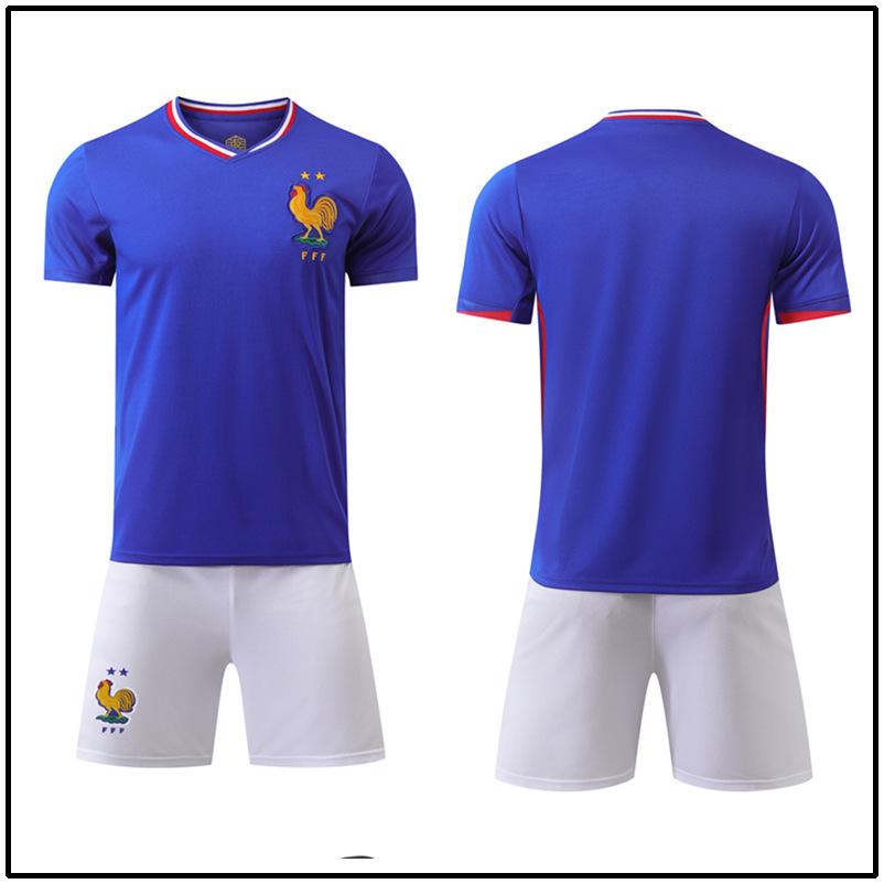 

2022-2023 France Home & Away Football Kit for Kids & Adults, Size 16-3XL Size XS/165