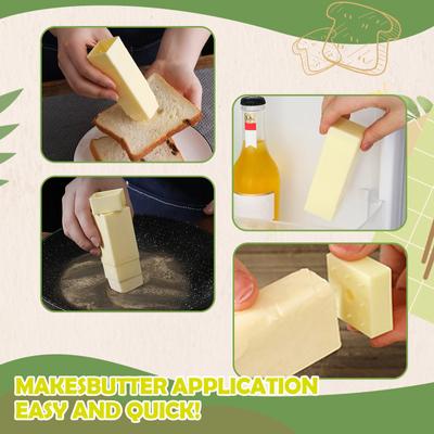 Up-right 2-in-1 Butter Spreader & Holder Butter Spreader Dispenser With Cover Butter Storage Box