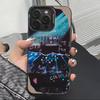 Band C-Coldplay cool Phone Case For iPhone 17,16,15,14,13,12,11 Plus,Pro Max,XS,Colored Silver Plated Inside Cover