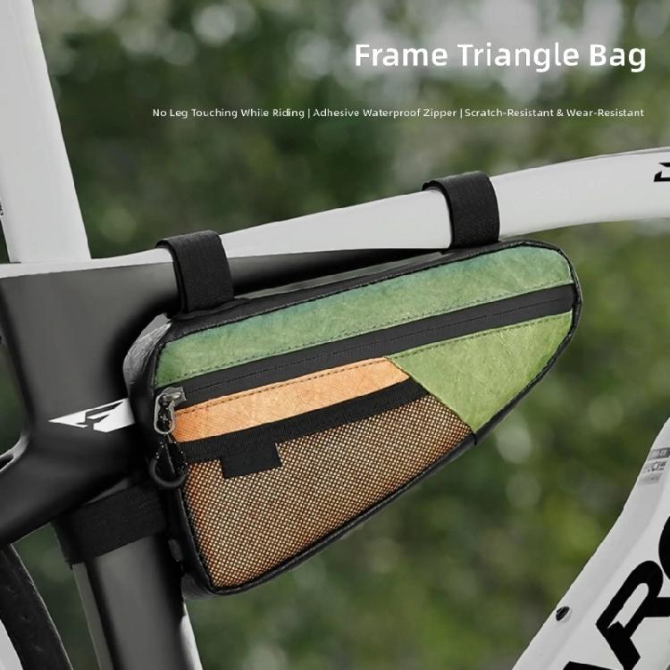 Poches de rangement sur le cadre avant de vélo Sacs sur le tube supérieur de vélo Sac pour potence et guidon de vélo Organiseurs étanches pour tube de vélo