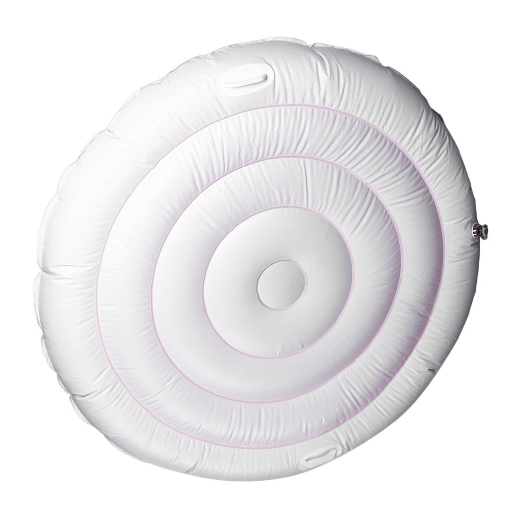Inflatable Hot Tub Cover Energy Saving Foldable Round Protective Rain Overflow Cover for Spa Hot