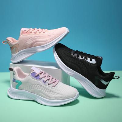 Damen-Sneakers Neue Damenschuhe Ultraleichte Sportschuhe mit weicher Sohle Atmungsaktive Damen-Laufschuhe aus Mesh