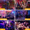 Litake LED Mirror Ball Disco Light, USB Rechargeable, 15 Colors, RGB Rotating, Voice Activated, Remote Control, Multi-Color Changing, Perfect for