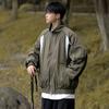 Japanese Men's Y2k Tracksuit Grey Blazer Bomber Varsity Jacket Coat Streetwear Pilot For Men Korean Clothes Style 2023 Techwear