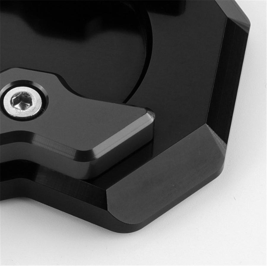 CNC Aluminum Kickstand Side Stand Enlarger Pad For Honda Forza 300 250 125 17-20