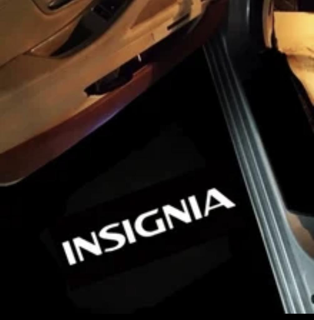 2Pcs LED for Opel Insignia 2009-2018 2010 2011 2013 Laser Projector Car Welcome Logo Door Light Signal Lamps Badge Accessories