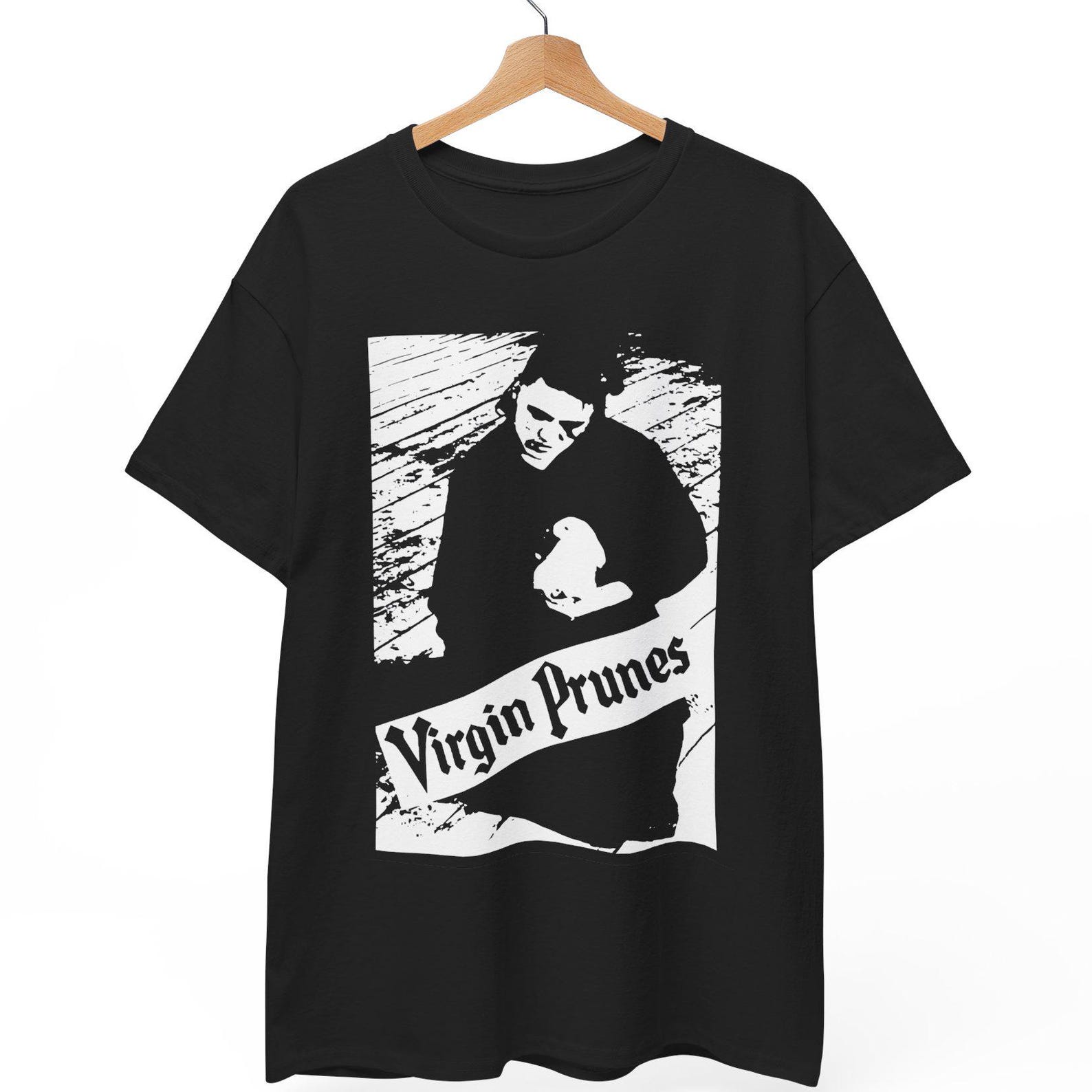 Virgin Prunes Band T-Shirt: 80s Goth Post-Punk Tee 4XL