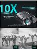 Ultra-Clear HD Infrared Binoculars for Day/Night Photo & Video Recording