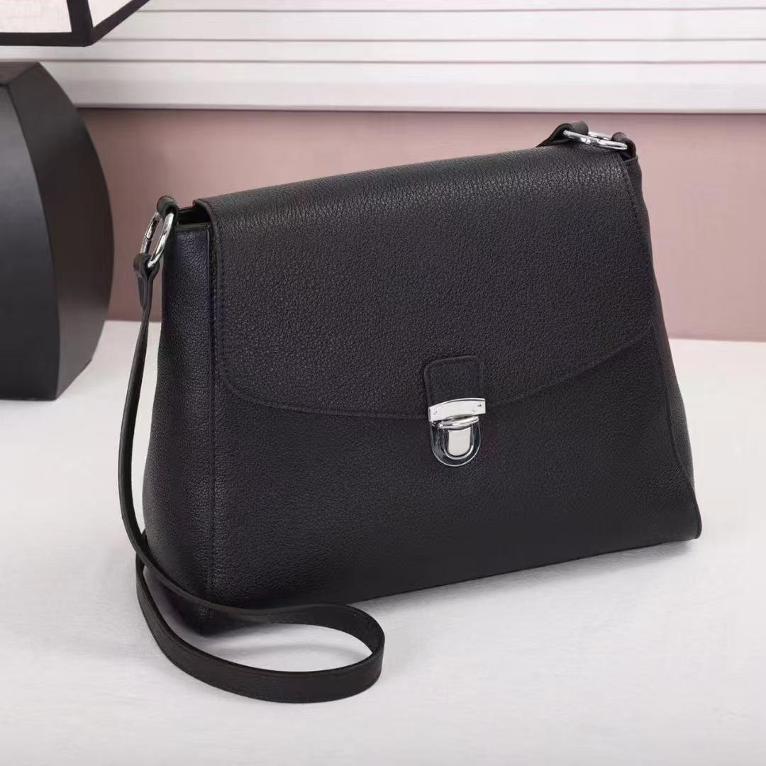 

Underarm Bag New Style Cowhide High-quality Large-capacity Commuting Fashionable One-shoulder Portable Tote Genuine Leather Women s 32X12X25 чорний