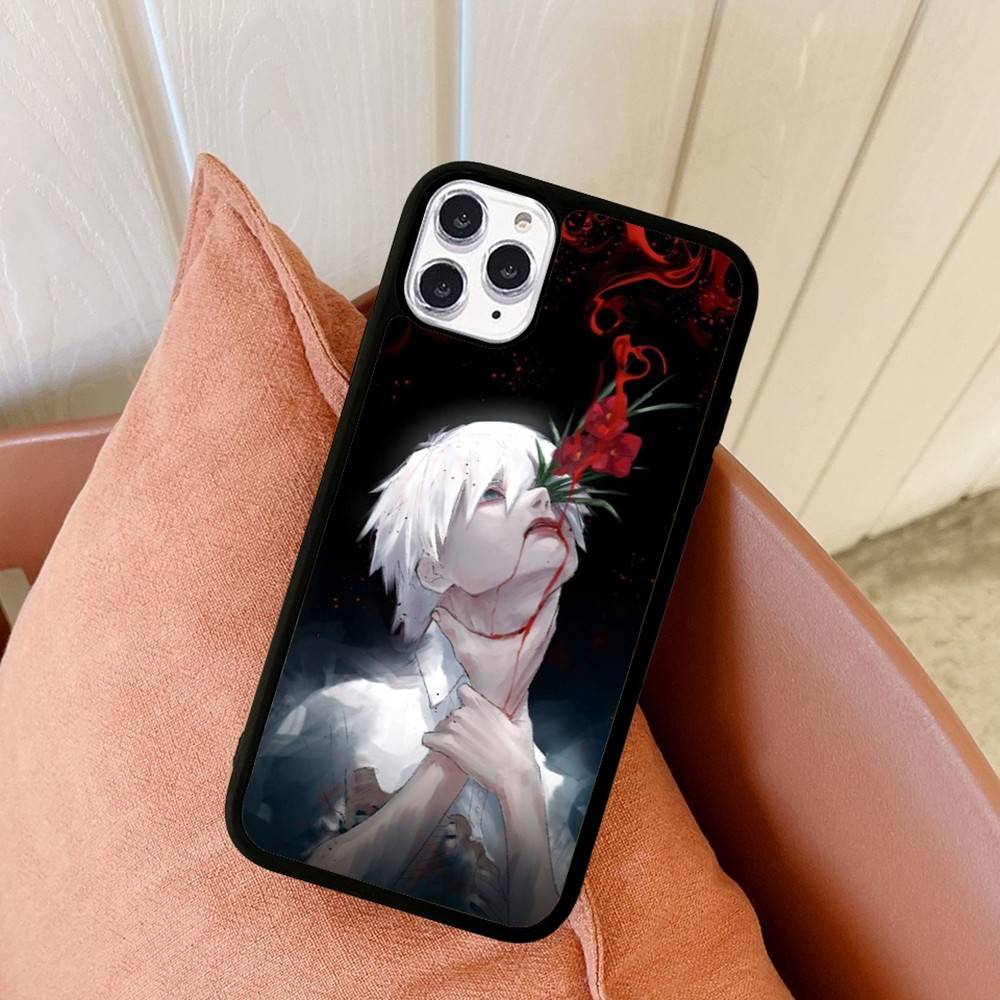 Manga T-Tokyo Ghoul Classic Anime PC+TPU Phone Case For IPhone 11 12 13 14 15 16 17 Plus Pro Max Cover