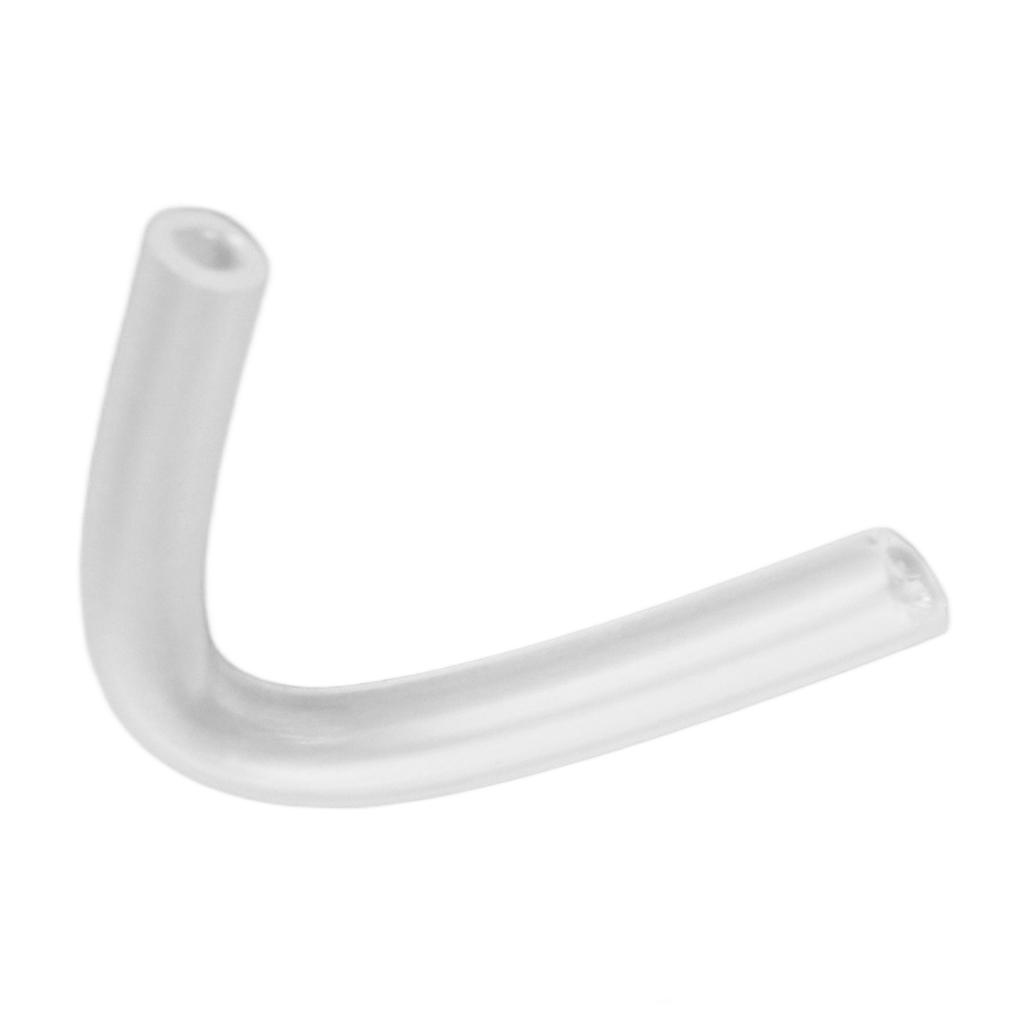 10pcs Tubo para Aparelho Auditivo em Forma de V Transparente de Substituição PVC Tubo de Som para Fones de Ouvido de Aparelho Auditivo