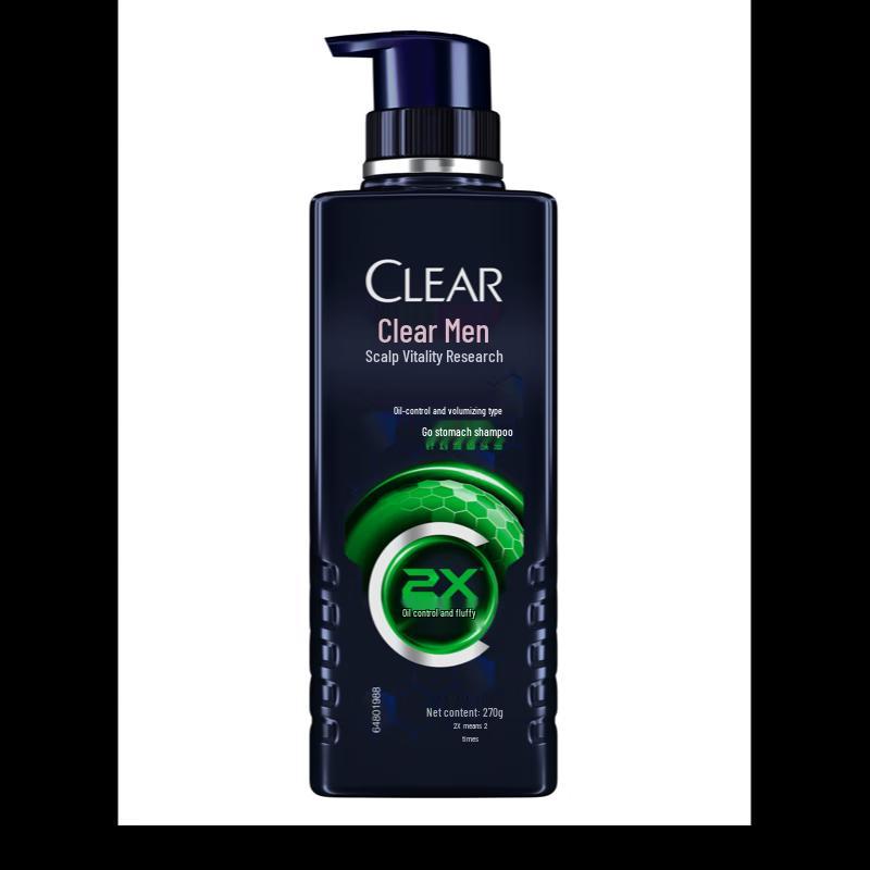 Clear Men Scalp Active Oil Control & Volumizing Anti-Dandruff Shampoo