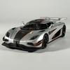 1:24 KNSG One:1 Limited Edition Hypercar Alloy Model Metal Diecast Car Sound And Light Pull Back Toy Holiday Present For Friend