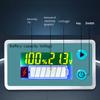 Accurate LCD Battery Power Display Voltmeter Digital Display For Lithium Iron Lead-Acid Reliable Electrical Equipment