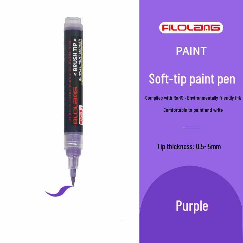 Filolang Matte Black Touch-Up Repair Marker for Faucets
