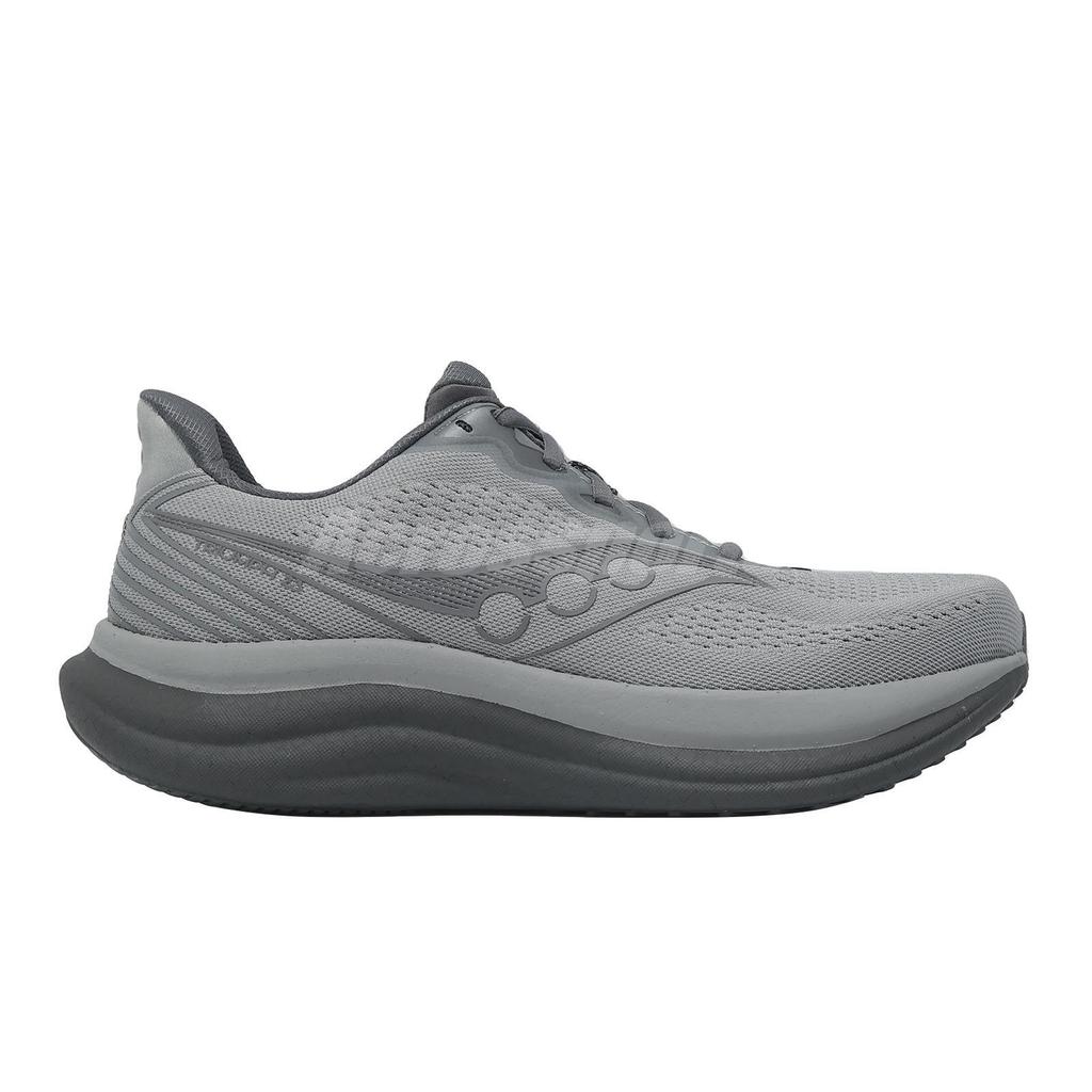 SAUCONY Triumph 23 Wide Fossil Shadow Grey Men Running Shoes Sneakers S21024-203