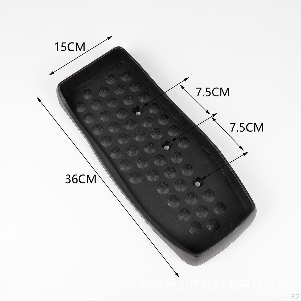 2x Elliptical Machine Foot Pedals Fitness Equipment Accessory Training Replace Footboard