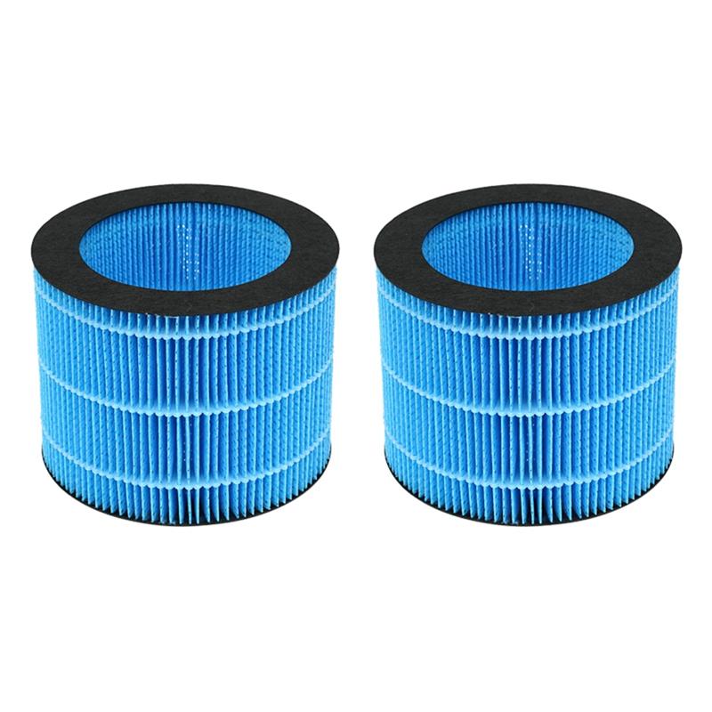 2PCS HEPA Filter Replacement Parts for Philips FY3446/30 HU3915/HU3916/HU3918/HU2716/HU2718 Air Purifier Accessories
