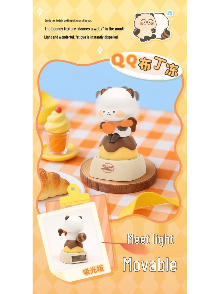 Rock Planet Second Blind Box: Foodie Alliance Series Hand-Painted Cute Figure Car Ornament